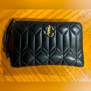 Jimmy Choo Quilted Napa Leather Wallet